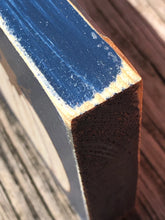 Load image into Gallery viewer, 10" Rustic fall signs Rustic fall decoration Rustic navy fall decor Thanksgiving decor Thanksgiving signs wreath signs White pumpkin sign