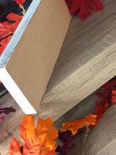 Load image into Gallery viewer, 10" Rustic fall signs Hello pumpkin sign Rustic fall decoration Rustic fall decor Thanksgiving decor Thanksgiving signs Small wreath signs