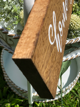 Load image into Gallery viewer, Home sweet home. Personalized Established wood sign. New home date sign. New home gift. Customized signs. New home Realtor gift.