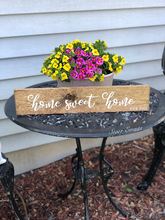 Load image into Gallery viewer, Home sweet home. Personalized Established wood sign. New home date sign. New home gift. Customized signs. New home Realtor gift.