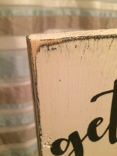 Load image into Gallery viewer, Vertical Get naked sign Rustic Bathroom signs.