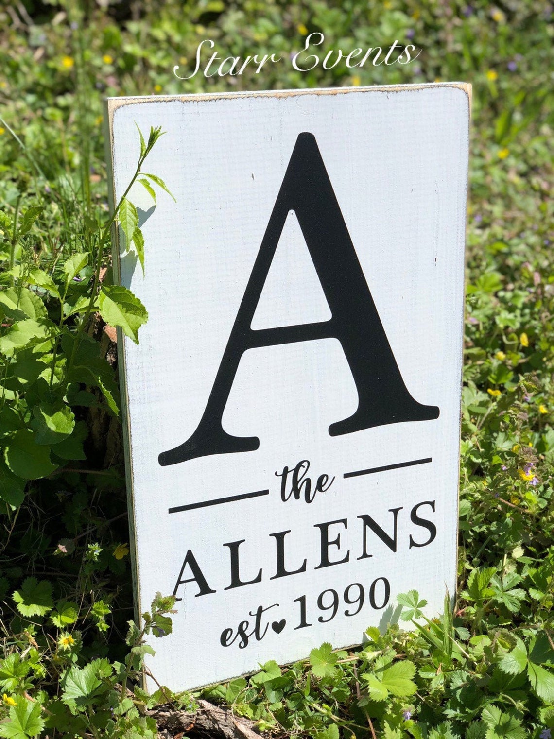 Personalized signs – Starr Events