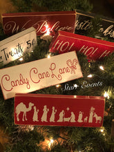 Load image into Gallery viewer, 10&quot; Rustic Christmas signs Christmas decorations Rustic Christmas decor Rustic Christmas wreath signs Cookies for Santa signs Small signs
