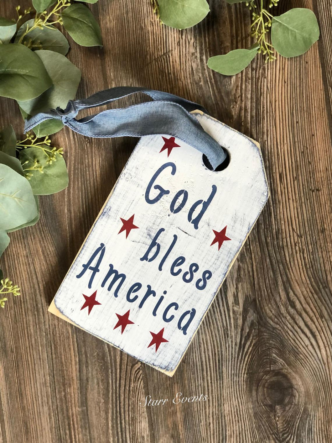 God bless America sign. July 4th decorations. Fourth of July decor July 4th Signs. 4th of July door hanger. Patriotic tags. Patriotic decor